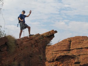 Neil . . . hanging out at King's Canyon