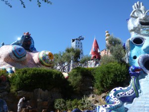 A sneak peek at the Tarot Garden